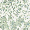 Decoratorsbest Traditional Tranquil Leaf Green Sage Wallpaper