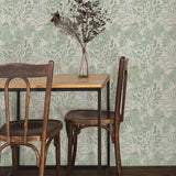 DecoratorsBest Tranquil Leaf Green Sage Non-Pasted Wallpaper