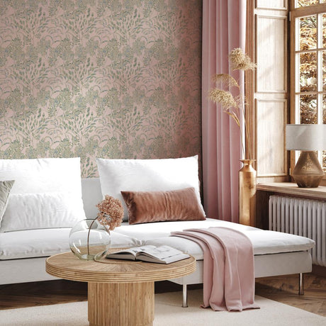 DecoratorsBest Tranquil Leaf Green Sage Non-Pasted Wallpaper