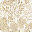 Tempaper Tranquil Leaf Gold Non-Pasted Wallpaper