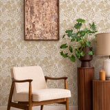 DecoratorsBest Tranquil Leaf Gold Non-Pasted Wallpaper