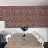 DecoratorsBest Tranquil Leaf Rosewood Non-Pasted Wallpaper