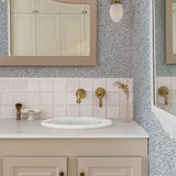 DecoratorsBest Geometric Maze Grey Non-Pasted Wallpaper