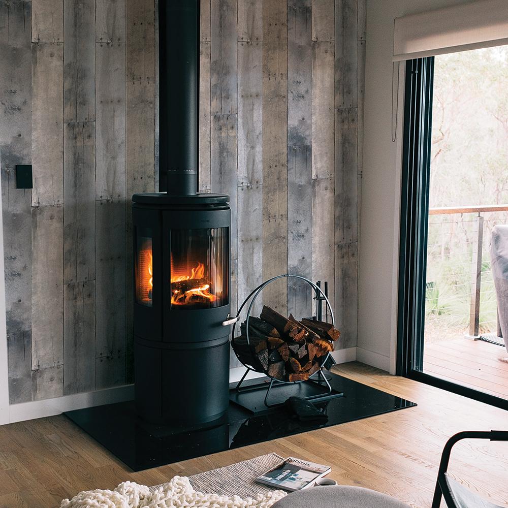 DecoratorsBest Reclaimed Wood Grey Peel and Stick Wallpaper, 28 sq. ft.