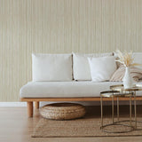 DecoratorsBest Textured Grasscloth Neutral Peel and Stick Wallpaper, 28 sq. ft.