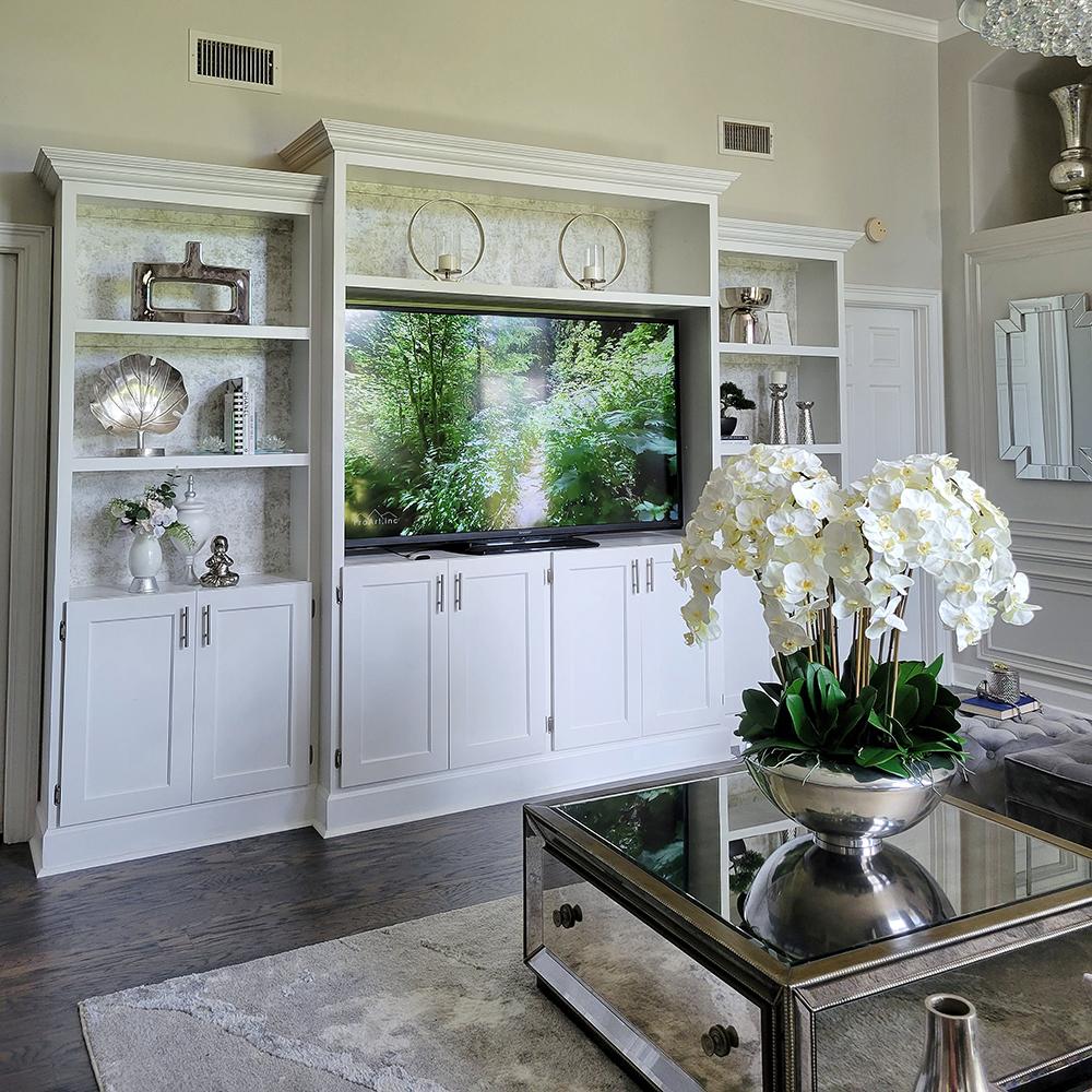 DecoratorsBest Gold Leaf Ivory Peel and Stick Wallpaper, 28 sq. ft.