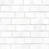 Decoratorsbest Peel And Stick Brick Wall Classic White Wallpaper
