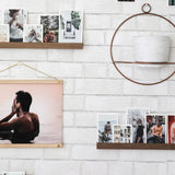 DecoratorsBest Brick Wall Classic White Peel and Stick Wallpaper, 28 sq. ft.