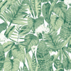 Decoratorsbest Peel And Stick Paradise Palm Tropical Green Wallpaper