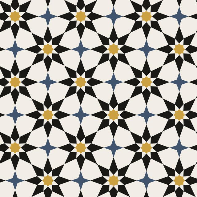 Tempaper Moroccan Tile Multi-Color Peel and Stick Wallpaper, 28 sq. ft.