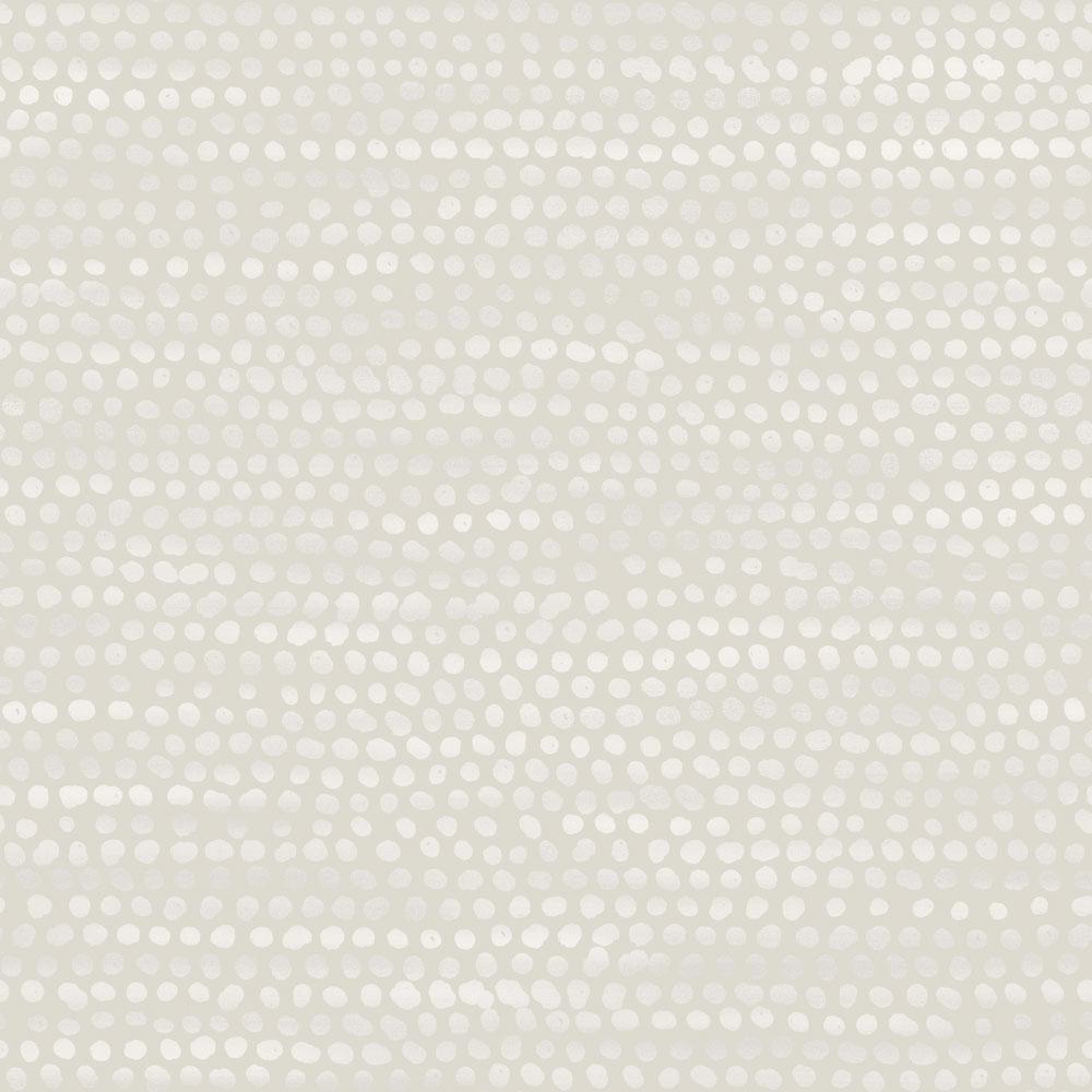 Tempaper Painted Dots Light Grey Peel and Stick Wallpaper, 28 sq. ft.