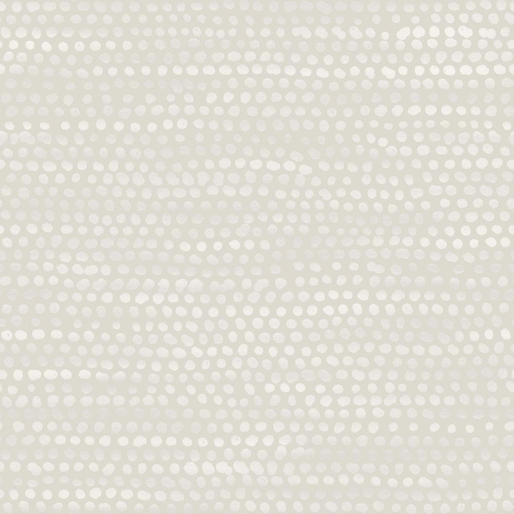 DecoratorsBest Painted Dots Light Grey Peel and Stick Wallpaper, 28 sq. ft.