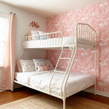 DecoratorsBest Paradise Palm Tropical Pink Peel and Stick Wallpaper, 28 sq. ft.