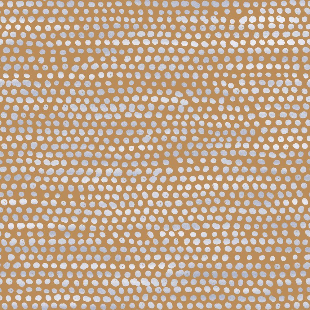 Tempaper Painted Dots Almond Peel and Stick Wallpaper, 28 sq. ft.