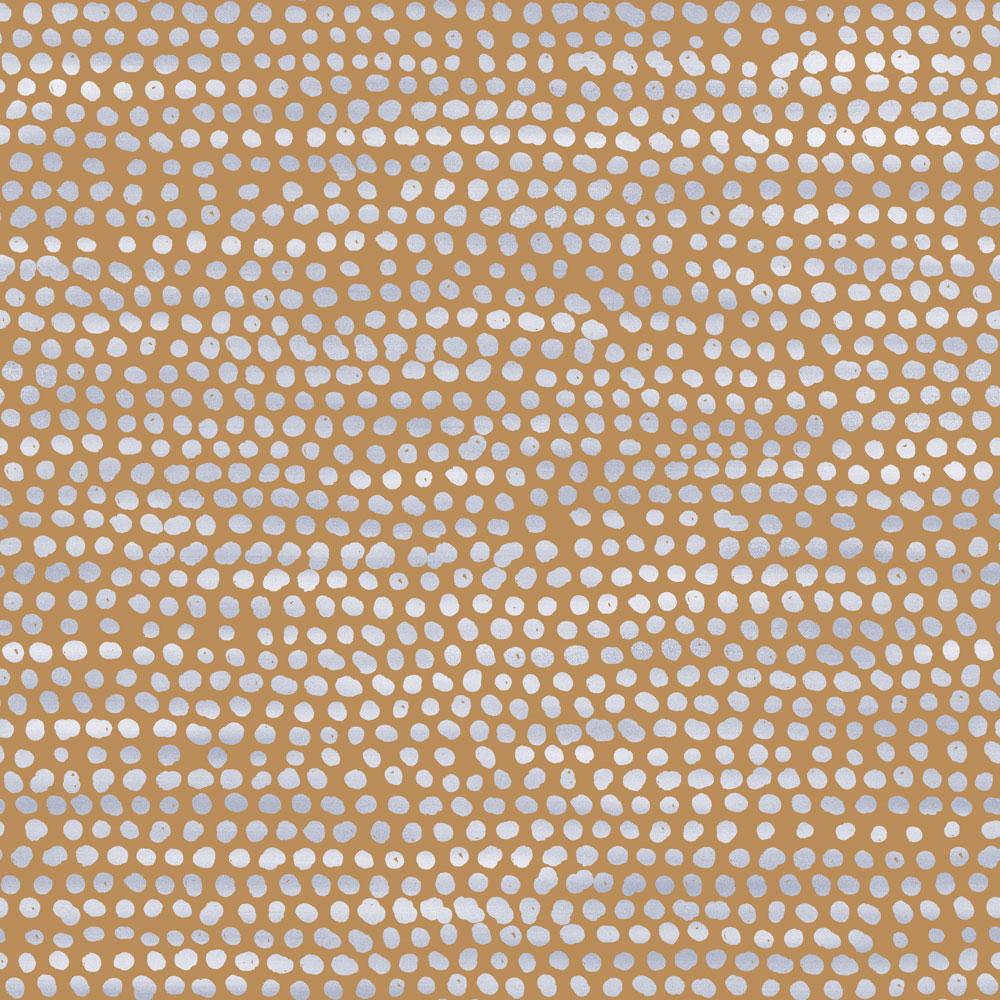 DecoratorsBest Painted Dots Almond Peel and Stick Wallpaper, 28 sq. ft.