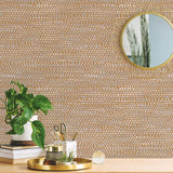 DecoratorsBest Painted Dots Almond Peel and Stick Wallpaper, 28 sq. ft.