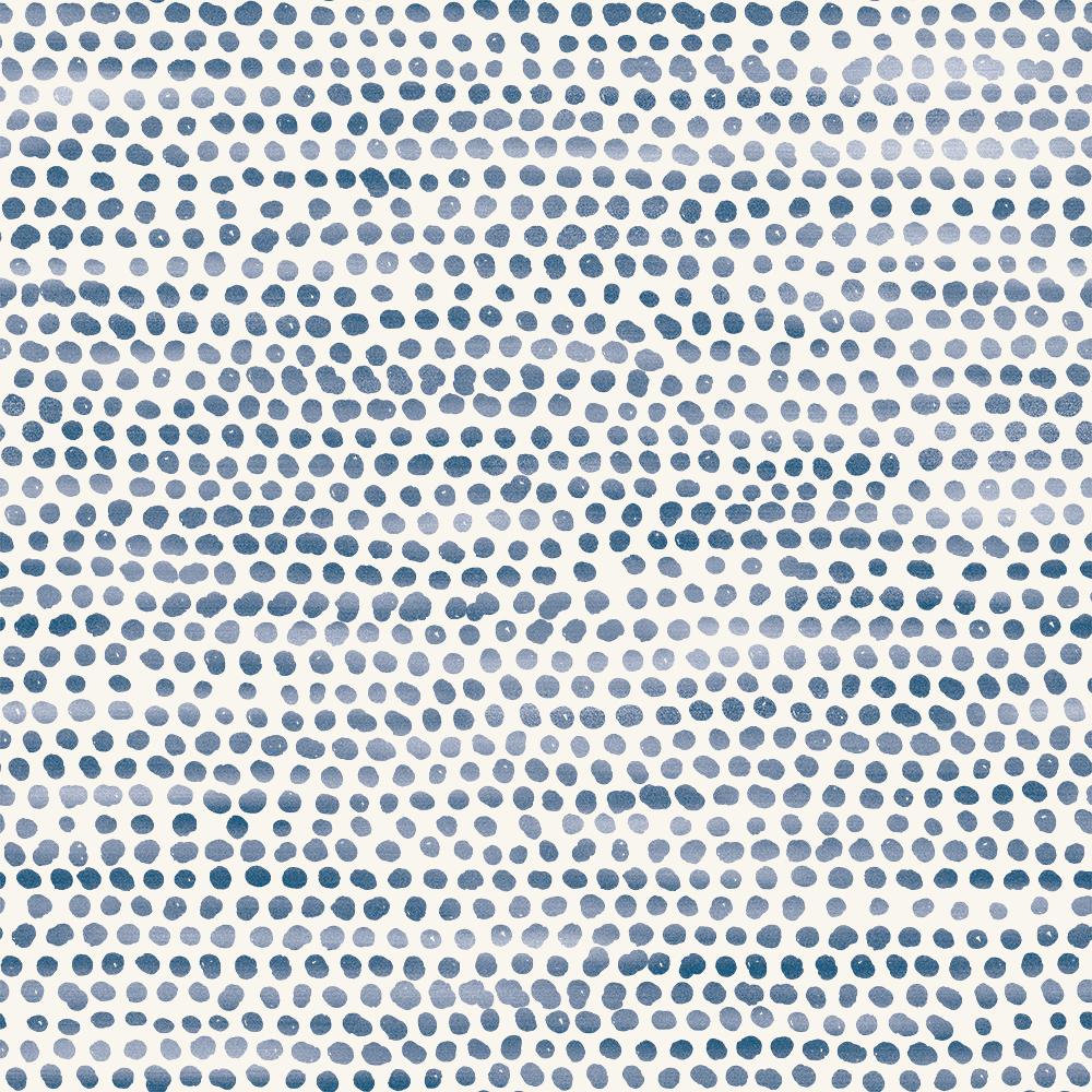 DecoratorsBest Painted Dots Navy Peel and Stick Wallpaper, 28 sq. ft.