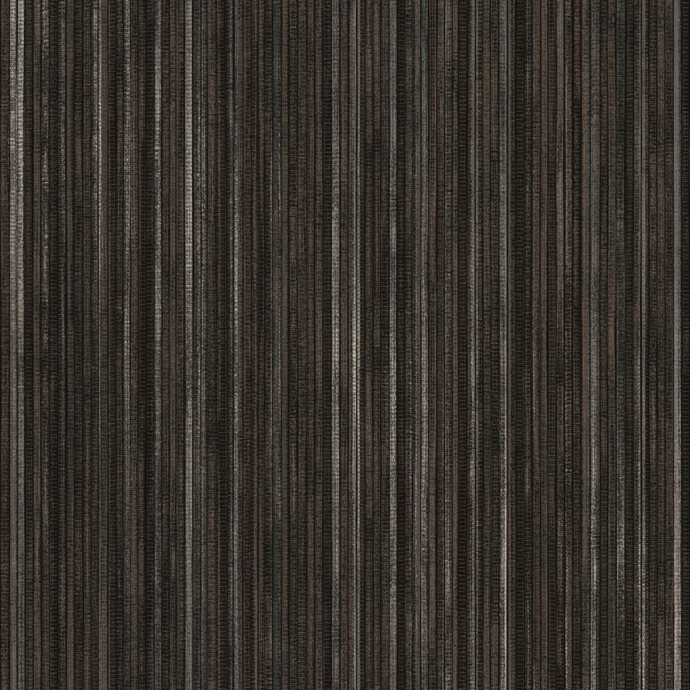Tempaper Textured Grasscloth Metallic Black Peel and Stick Wallpaper, 28 sq. ft.