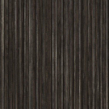 Tempaper Textured Grasscloth Metallic Black Peel and Stick Wallpaper, 28 sq. ft.