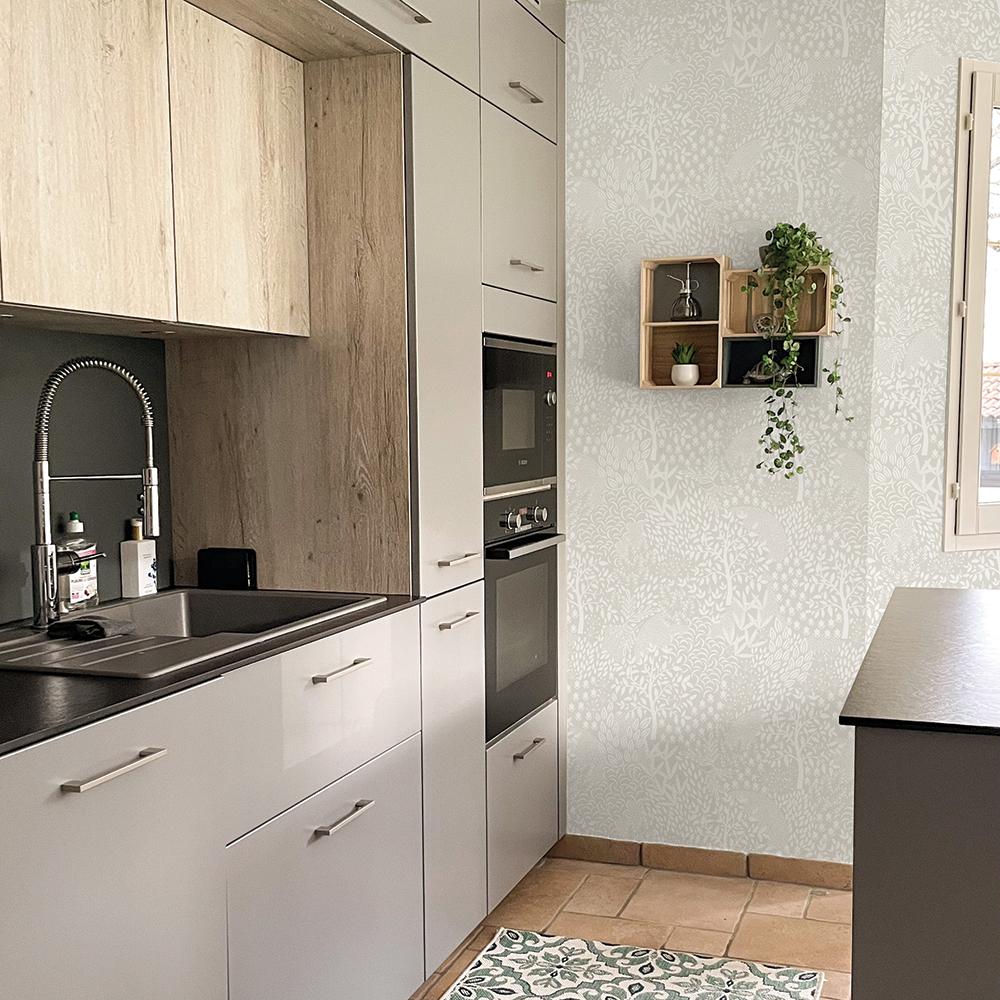 DecoratorsBest Folklore Neutral Peel and Stick Wallpaper, 28 sq. ft.