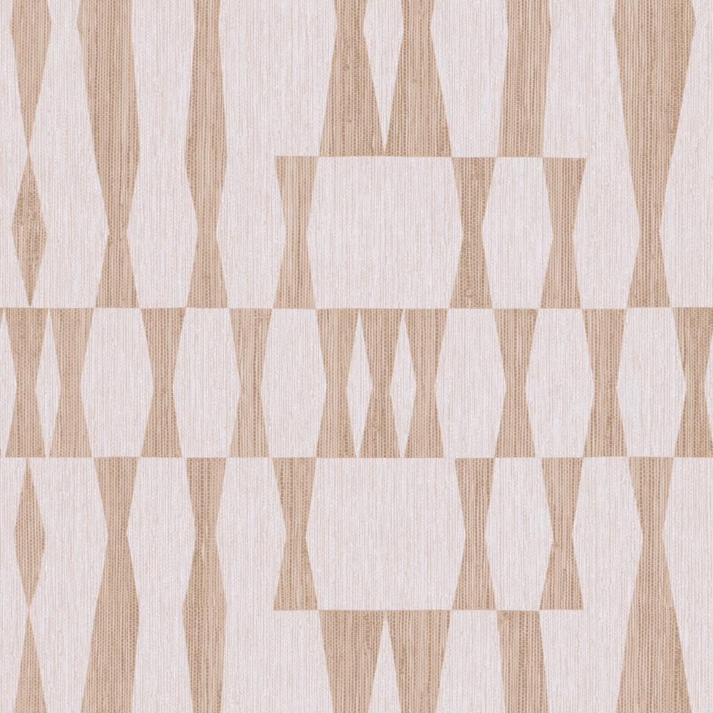 Tempaper Textured Geo Natural Peel and Stick Wallpaper, 28 sq. ft.