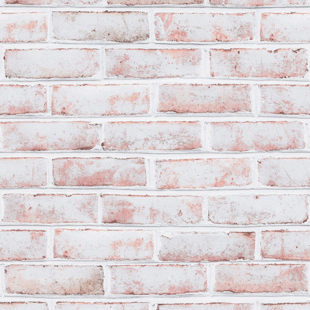 Tempaper Distressed Brick Whitewash Peel and Stick Wallpaper, 28 sq. ft.