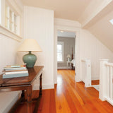 DecoratorsBest Wood Panels Farmhouse White Peel and Stick Wallpaper, 28 sq. ft.