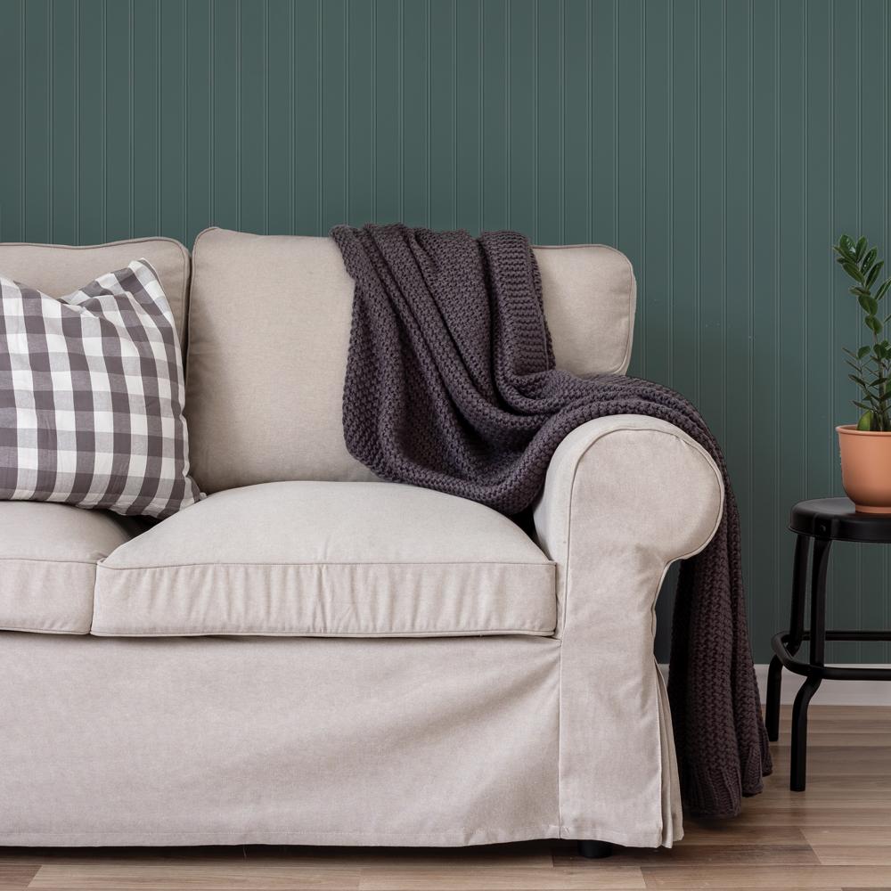 DecoratorsBest Wood Panels Teal Peel and Stick Wallpaper, 28 sq. ft.