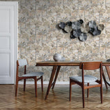 DecoratorsBest Desert Dreamscape Neutral Peel and Stick Wallpaper, 28 sq. ft.