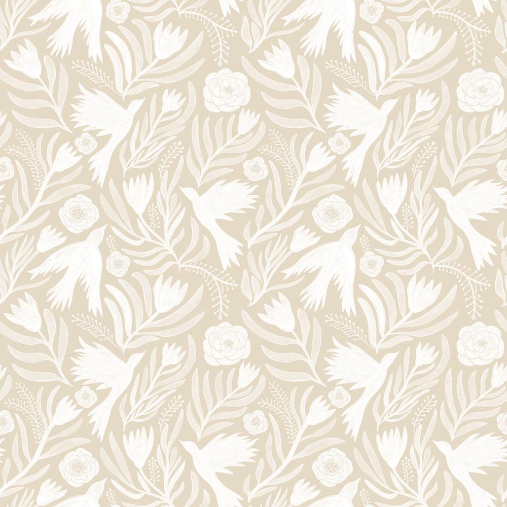 Tempaper Dove Neutral Peel and Stick Wallpaper, 28 sq. ft.