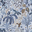 Tempaper Weeping Willow Blue Peel and Stick Wallpaper, 28 sq. ft.