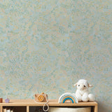 DecoratorsBest Brushstrokes Blue Green Peel and Stick Wallpaper, 28 sq. ft.
