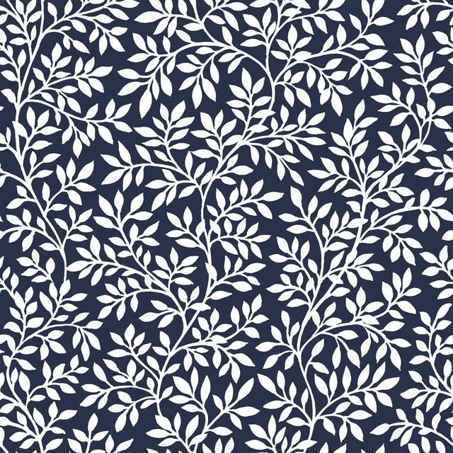 Tempaper Victorian Garden Blue Peel and Stick Wallpaper, 28 sq. ft.