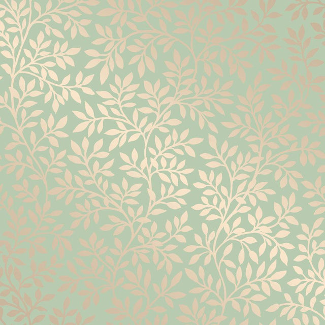 Tempaper Victorian Garden Teal Peel and Stick Wallpaper, 28 sq. ft.