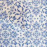 DecoratorsBest Ornate Tile Blue Peel and Stick Wallpaper, 28 sq. ft.