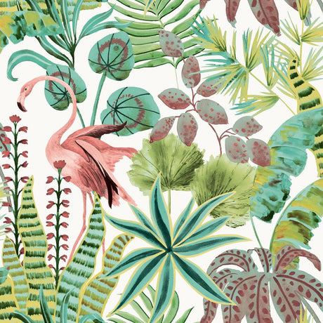 Tempaper Tropical Medley Multi-Color Peel and Stick Wallpaper, 28 sq. ft.