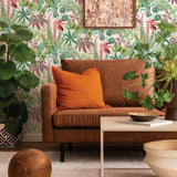 DecoratorsBest Tropical Medley Multi-Color Peel and Stick Wallpaper, 28 sq. ft.