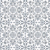 Decoratorsbest Peel And Stick Ornate Tile Grey Wallpaper