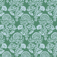 Tempaper Damask Bloom Green Peel and Stick Wallpaper, 28 sq. ft.