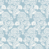 DecoratorsBest Damask Bloom Light Green Peel and Stick Wallpaper, 28 sq. ft.