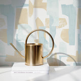 DecoratorsBest Geo Collage Blue and Tan Peel and Stick Wallpaper, 28 sq. ft.