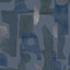 Tempaper Geo Collage Dark Blue Peel and Stick Wallpaper, 28 sq. ft.