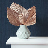 DecoratorsBest Rattan Blue Peel and Stick Wallpaper, 28 sq. ft.