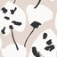 DecoratorsBest Dotted Palm Black and Cream Peel and Stick Wallpaper, 28 sq. ft.