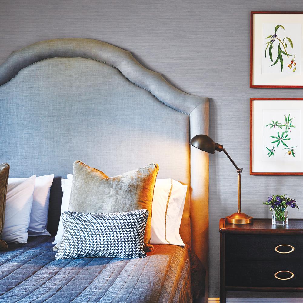 DecoratorsBest Faux Grasscloth Light Blue Peel and Stick Wallpaper, 28 sq. ft.