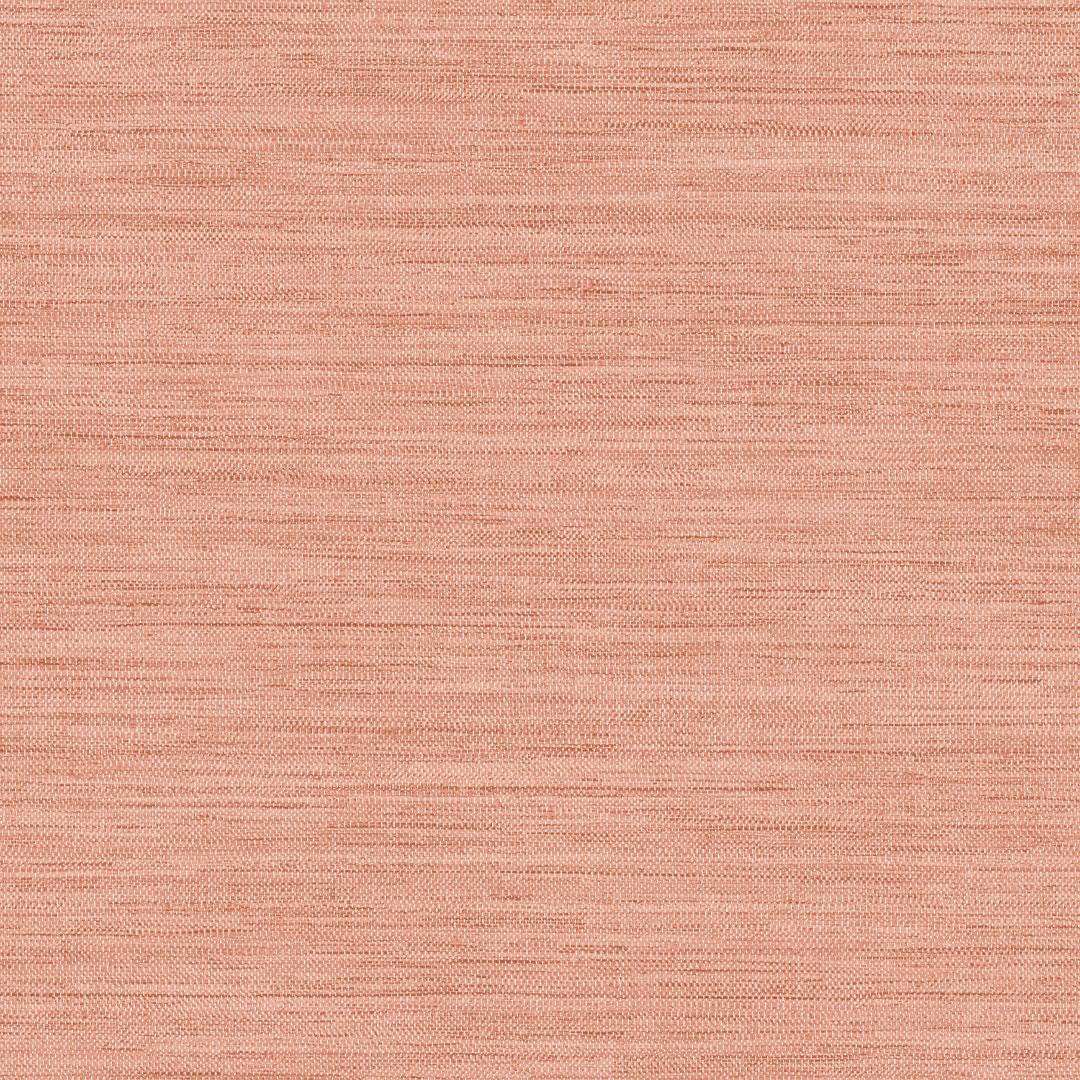 Tempaper Faux Grasscloth Coral Peel and Stick Wallpaper, 28 sq. ft.