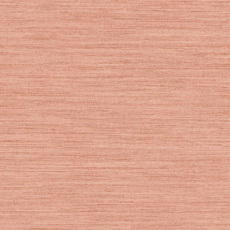 Tempaper Faux Grasscloth Coral Peel and Stick Wallpaper, 28 sq. ft.