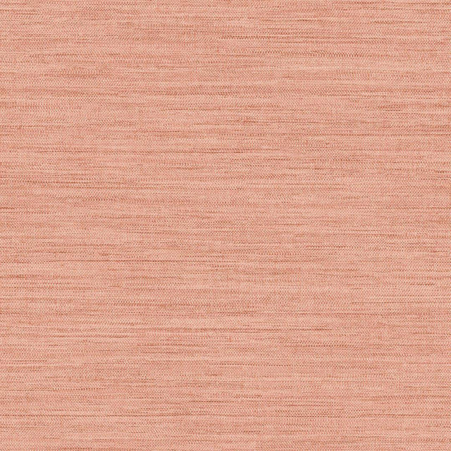 Tempaper Faux Grasscloth Coral Peel and Stick Wallpaper, 28 sq. ft.