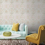 DecoratorsBest Boho Rosewater Peel and Stick Wallpaper, 28 sq. ft.