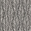 Tempaper Leaves Black Peel and Stick Wallpaper, 28 sq. ft.